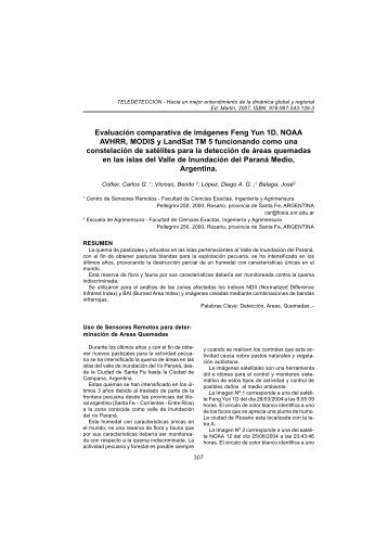 EvaluaciÃ³n comparativa de imÃ¡genes Feng Yun 1D, NOAA AVHRR ...
