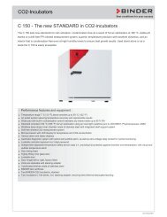 BINDER C-150 Product Catalogue PDF - Asistec