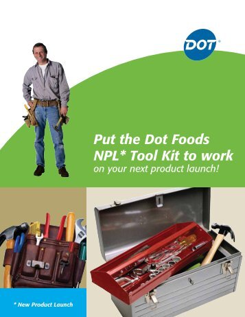 New Product Launch Brochure - Dot Foods