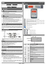 XH240L â XH240V - Ercan Teknik