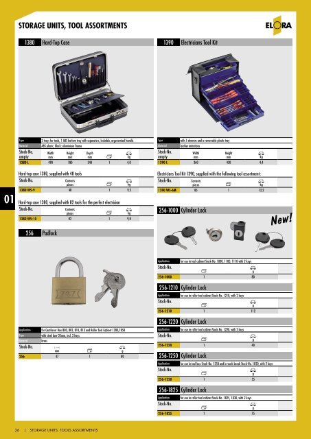 storage units, tool assortments - Industrial and Bearing Supplies