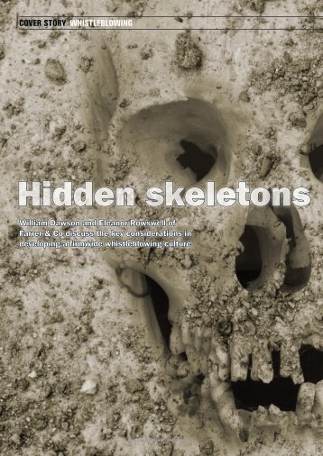 Hidden skeletons - Farrer & Co