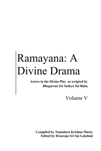 Ramayana_VOLUME V with index