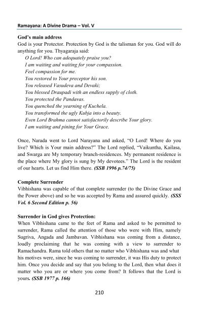 Ramayana_VOLUME V with index