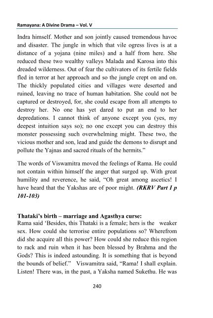 Ramayana_VOLUME V with index