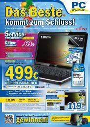 Flyer Dezember - PC Spezialist Moers