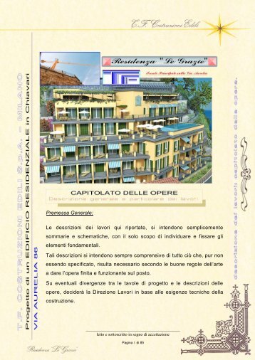 Con la presente privata scrittura da valere tra le parti ... - Immobiliare.it