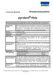 pyrotect -Holz - RÃTGERS Organics GmbH