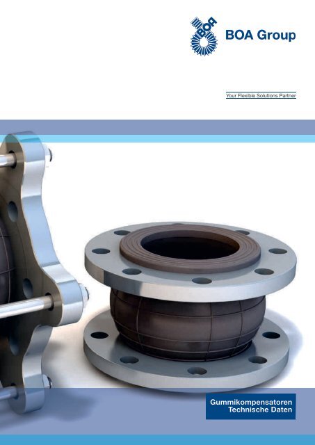 Gummikompensatoren Technische Daten - BOA Group