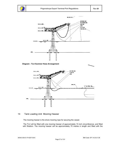 Prigorodnoye Export Terminal Port Regulations.pdf - Inchcape ...