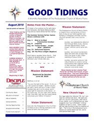 August 1, 2010 - Community Spice