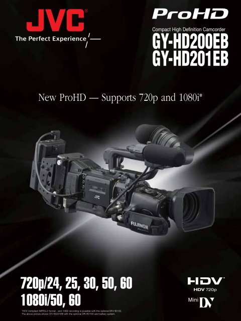 GY-HD200EB GY-HD201EB - JVC