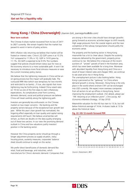 Get set for a liquidity rally - the DBS Vickers Securities Equities ...