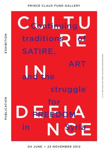 Culture in Defiance - Prince Claus Fund