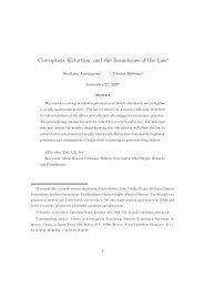 Corruption, Extortion, and the Boundaries of the Law - ITAM