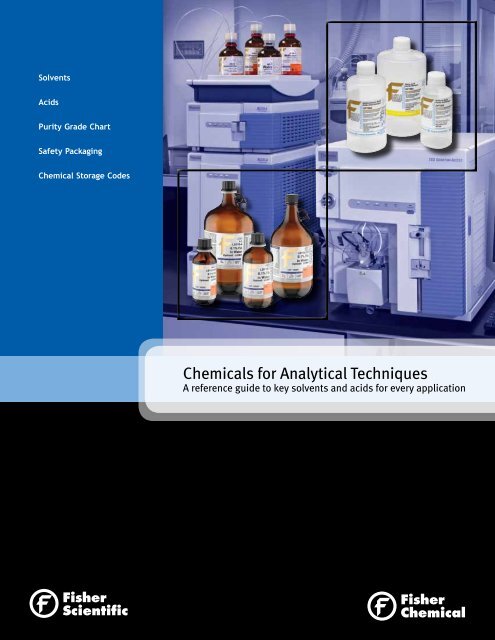 Chemicals for Analytical Techniques - Fisher Scientific