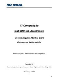 Regulamento 2009 - UFSC Aerodesign