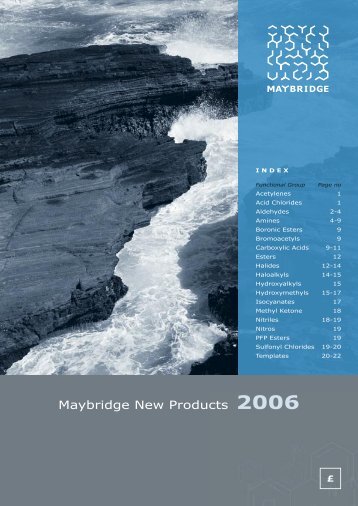 Maybridge New Products 2006