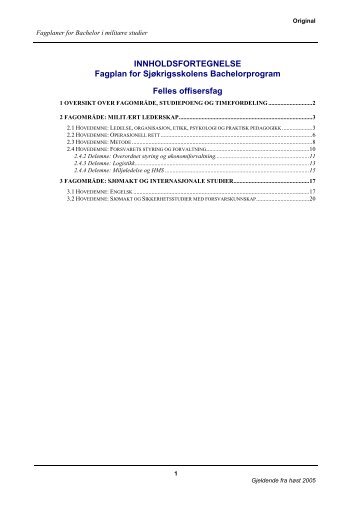 Felles offisersfag SKSK.pdf - Forsvaret