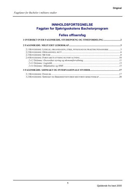 Felles offisersfag SKSK.pdf - Forsvaret