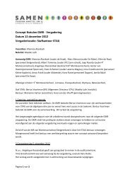 12 12 2012 Notulen GMR (vastgesteld) - Samen Tussen Amstel en IJ