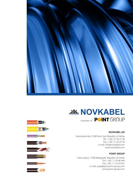 CABLES AND WIRES - Novkabel