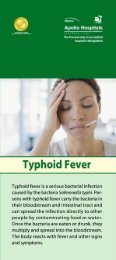 Typhoid Fever - Apollo Hospitals Dhaka