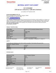 5.00 mS/cm Conductivity Calibration Solutions - Eutech