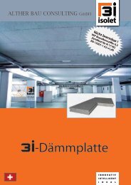3i-isolet Katalog - Alther Bau Consulting