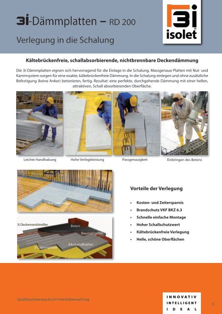 3i-isolet Katalog - Alther Bau Consulting