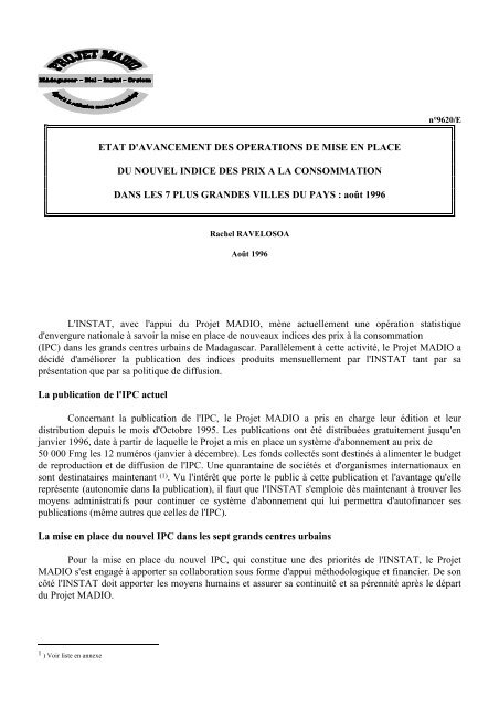 pdf 57 ko - Institut national de la statistique malgache (INSTAT)