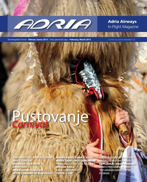 Februar, marec 2013 - Adria Airways