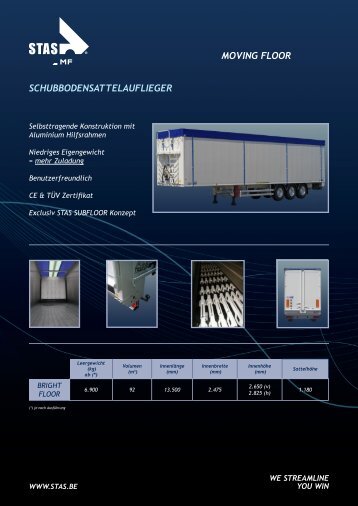 Datenblatt STAS MF, PDF 2,1 MB - Werner Automobile