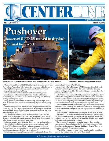 Pushover - Ingalls Shipbuilding - Huntington Ingalls Industries