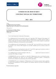 CST Bois d Arcy - Conseil gÃ©nÃ©ral des Yvelines