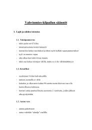 Vahvinmies-kilpailun säännöt 1. Lajit ja niiden toteutus - students.tut.fi