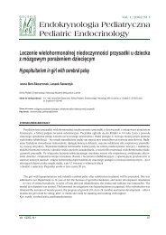 read PDF - Endokrynologia Pediatryczna