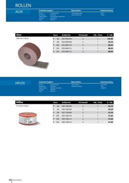 Mirka Gesamtpreisliste 2013.pdfDownload