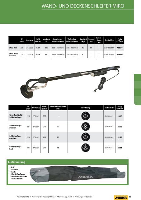 Mirka Gesamtpreisliste 2013.pdfDownload