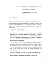 dictamen - Comision Nacional de Defensa de la Competencia