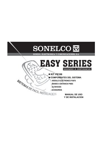 KIT P8106 - Sonelco