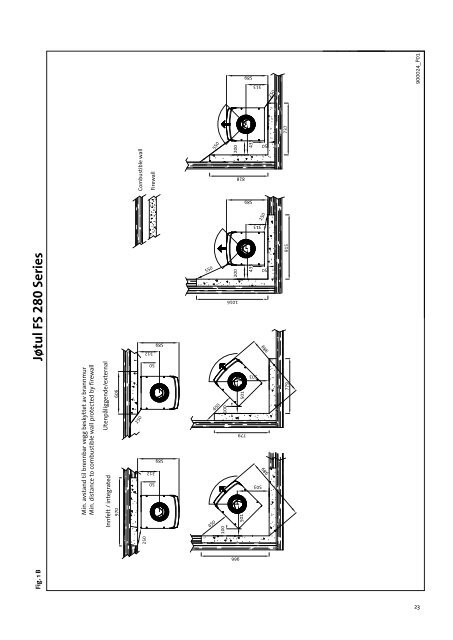 JÃ¸tul FS 280 Series - JÃ¸tul stoves and fireplaces