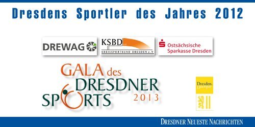 Dresdens Sportler des Jahres 2012