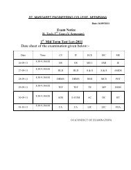 1316669811_New Time Table.pdf - St. Margaret Engineering College