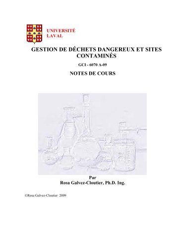 Notes GCI-63617 - DÃ©partement de gÃ©nie civil et de gÃ©nie des eaux