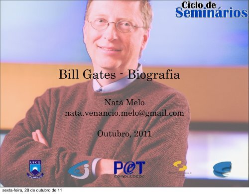 Bill Gates - Biografia - Departamento de Sistemas e ComputaÃƒÂ§ÃƒÂ£o ...