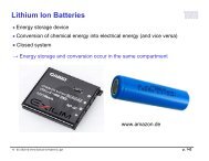 Lithium Ion Batteries