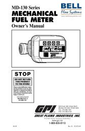 MECHANICAL FUEL METER - Bell Flow Systems