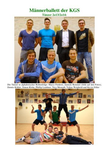 MÃ¤nnerballett der KGS - KG Schlotte