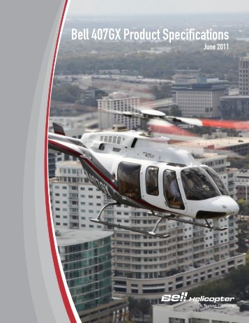 Bell 407GX Product Specifications - Africair